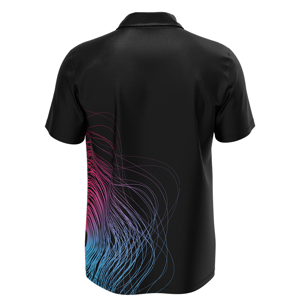 
                CUSTOM GRADIENT SUBLIMATED ATHLETIC POLO SHIRTS
