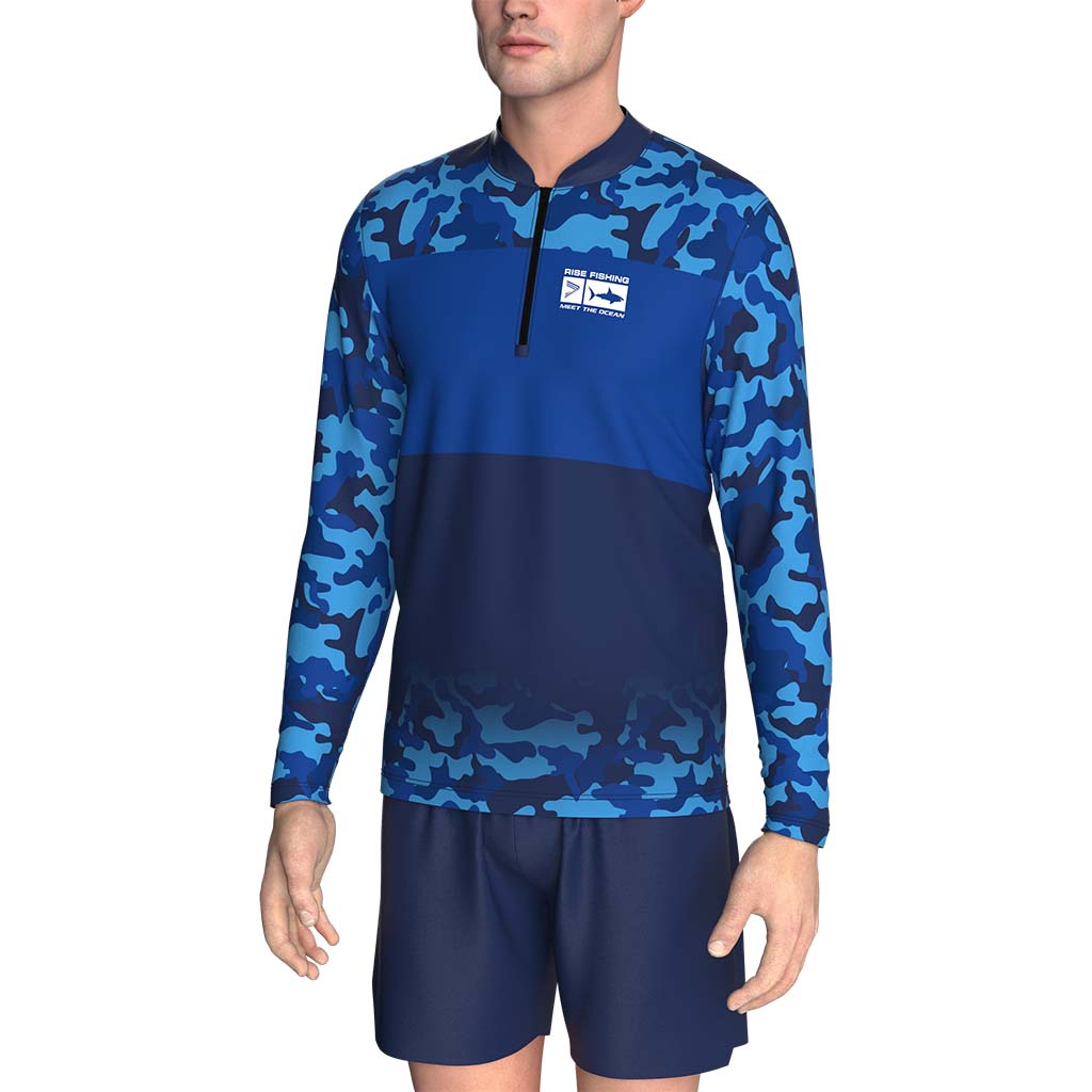 Fish Fast dry Anti-UV waterproof suits custom blank shirts sun protection  clothing pelagic fishing shirt