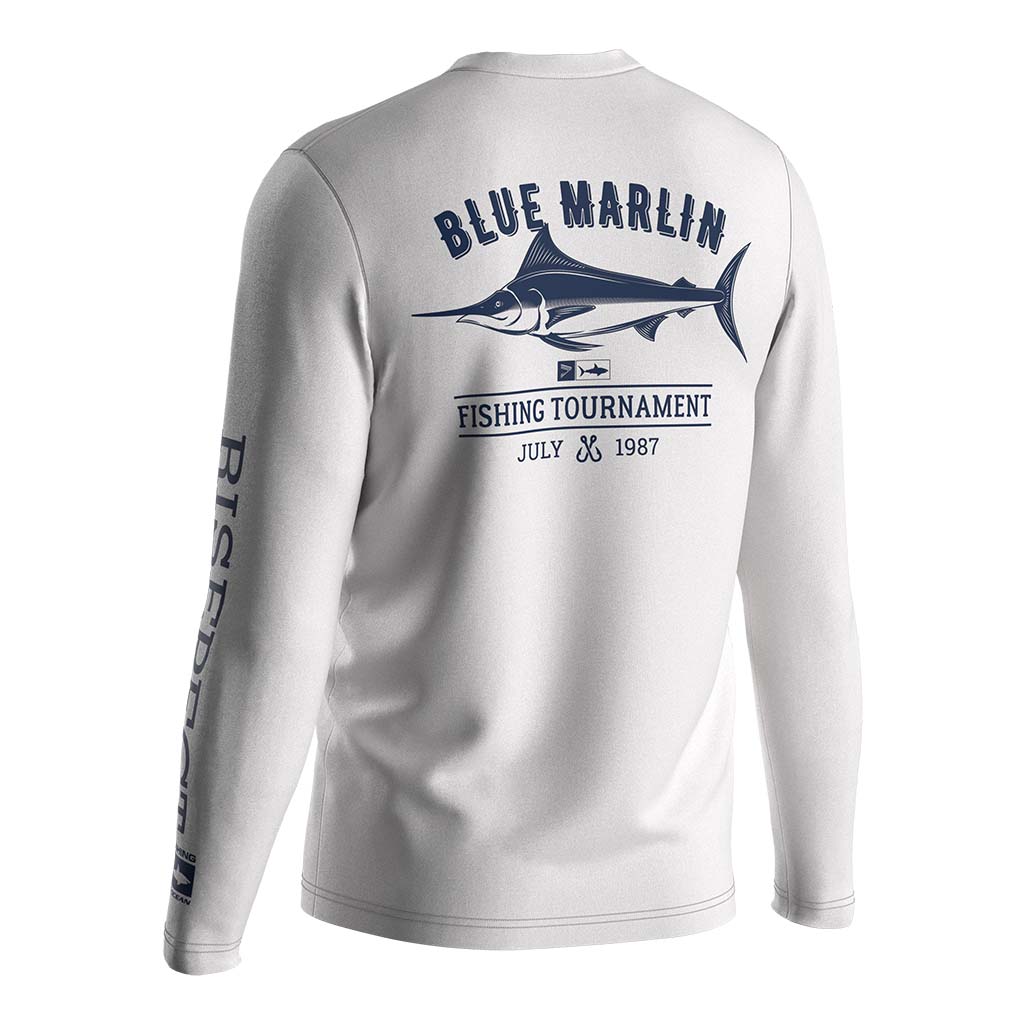 
                Swordfish grey long sleeves fishing shirt 