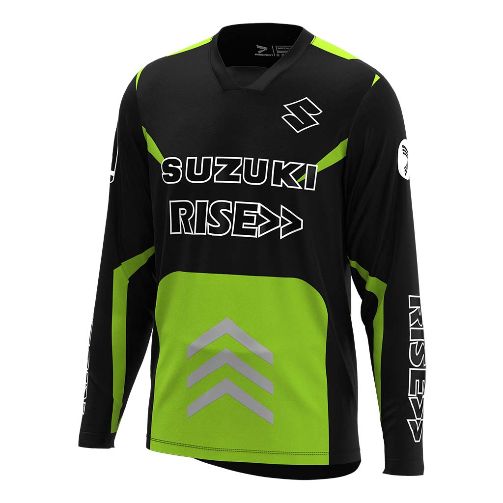 
                Suzuki Racing motorcycle jersey