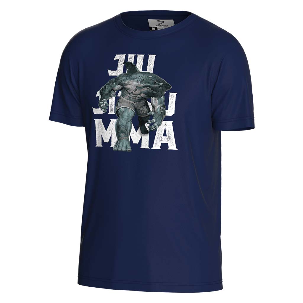 
                Shark Dark Blue UFC MMA Bjj Jiu Jitsu T Shirts