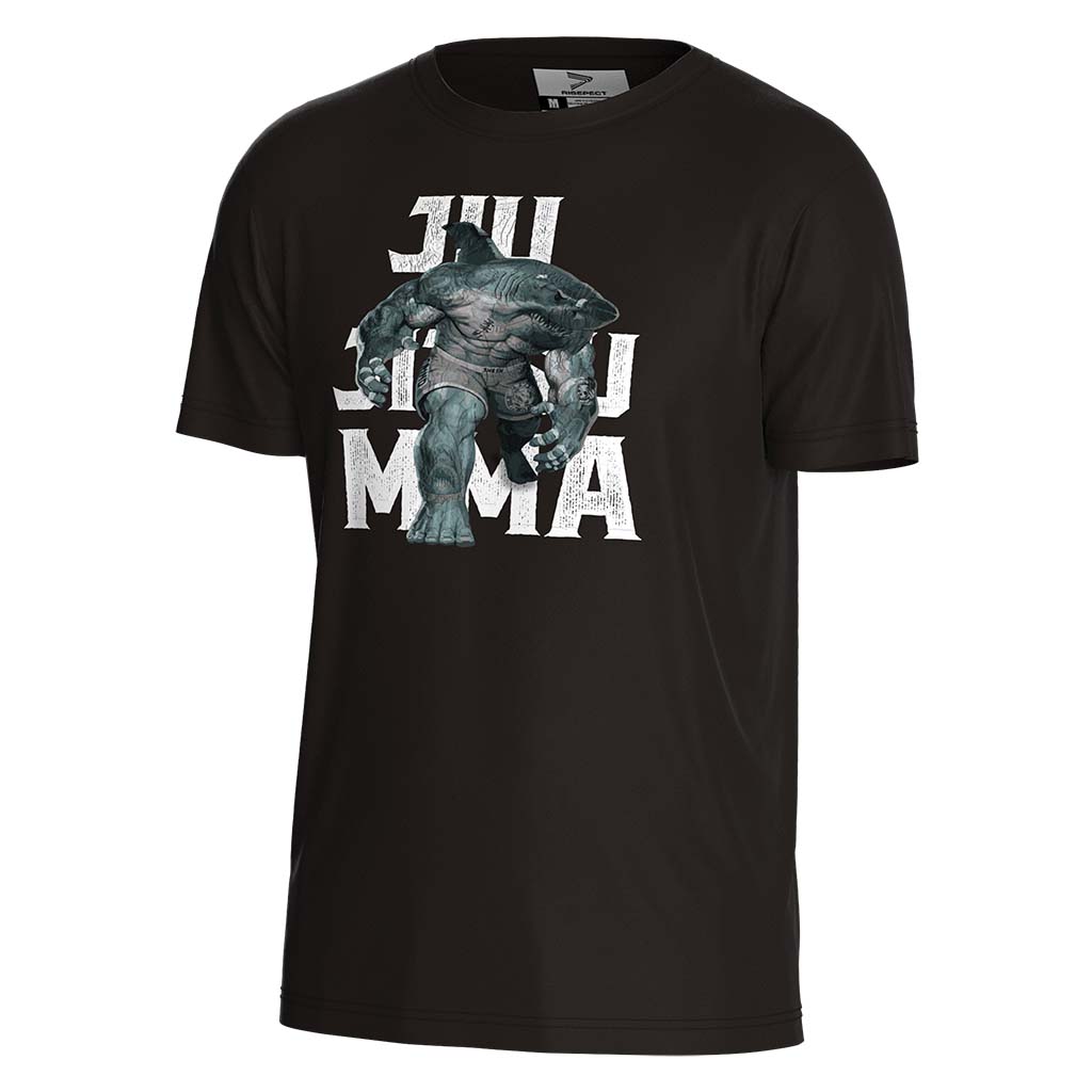 
                Shark Dark Grey UFC MMA Bjj Jiu Jitsu T Shirts