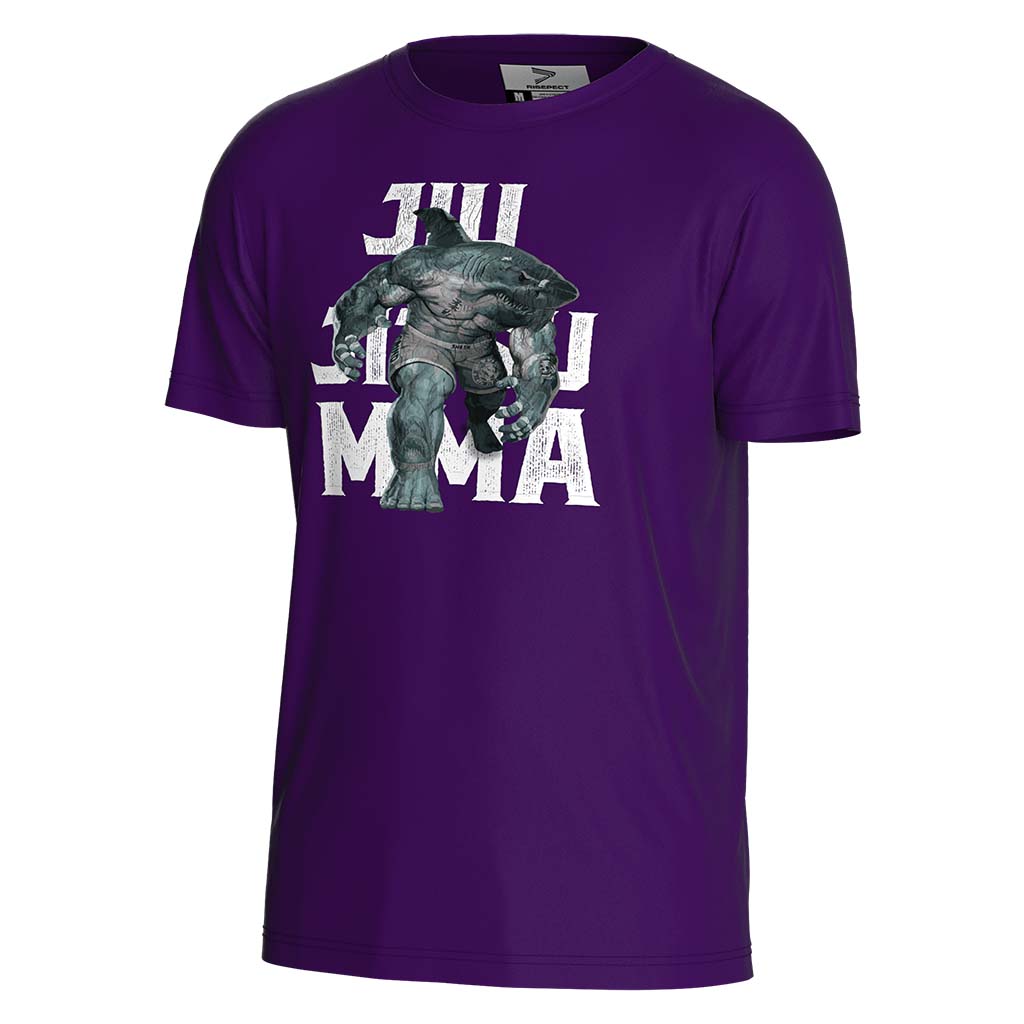 
                Shark Purple UFC MMA Bjj Jiu Jitsu T Shirts