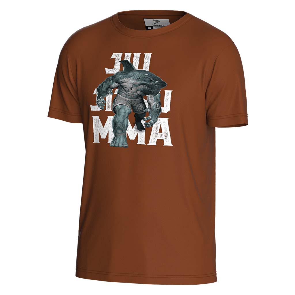 
                Shark Brown UFC MMA Bjj Jiu Jitsu T Shirts