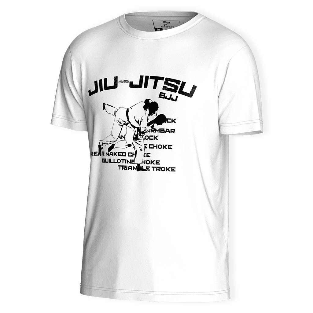 
                Judo White UFC MMA Bjj Jiu Jitsu T Shirts