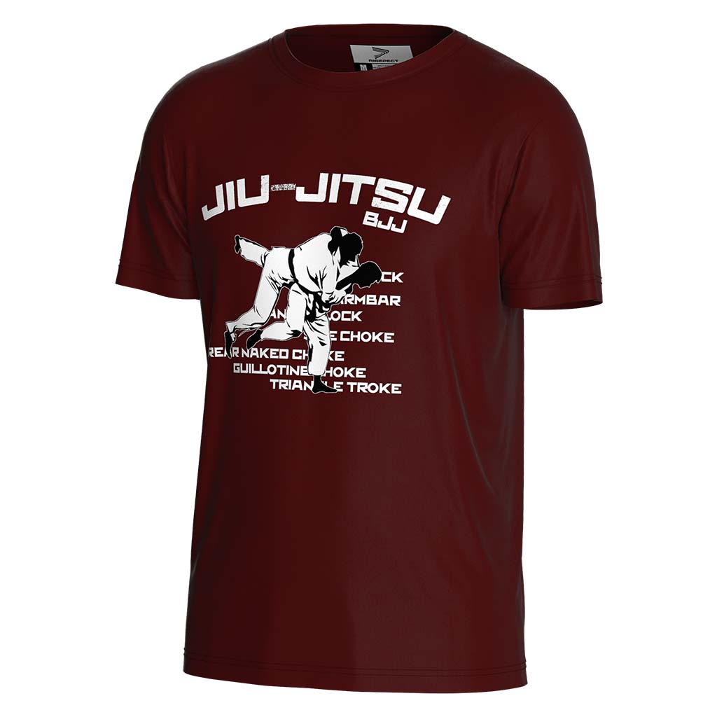 
                Judo Deep Red UFC MMA Bjj Jiu Jitsu T Shirts