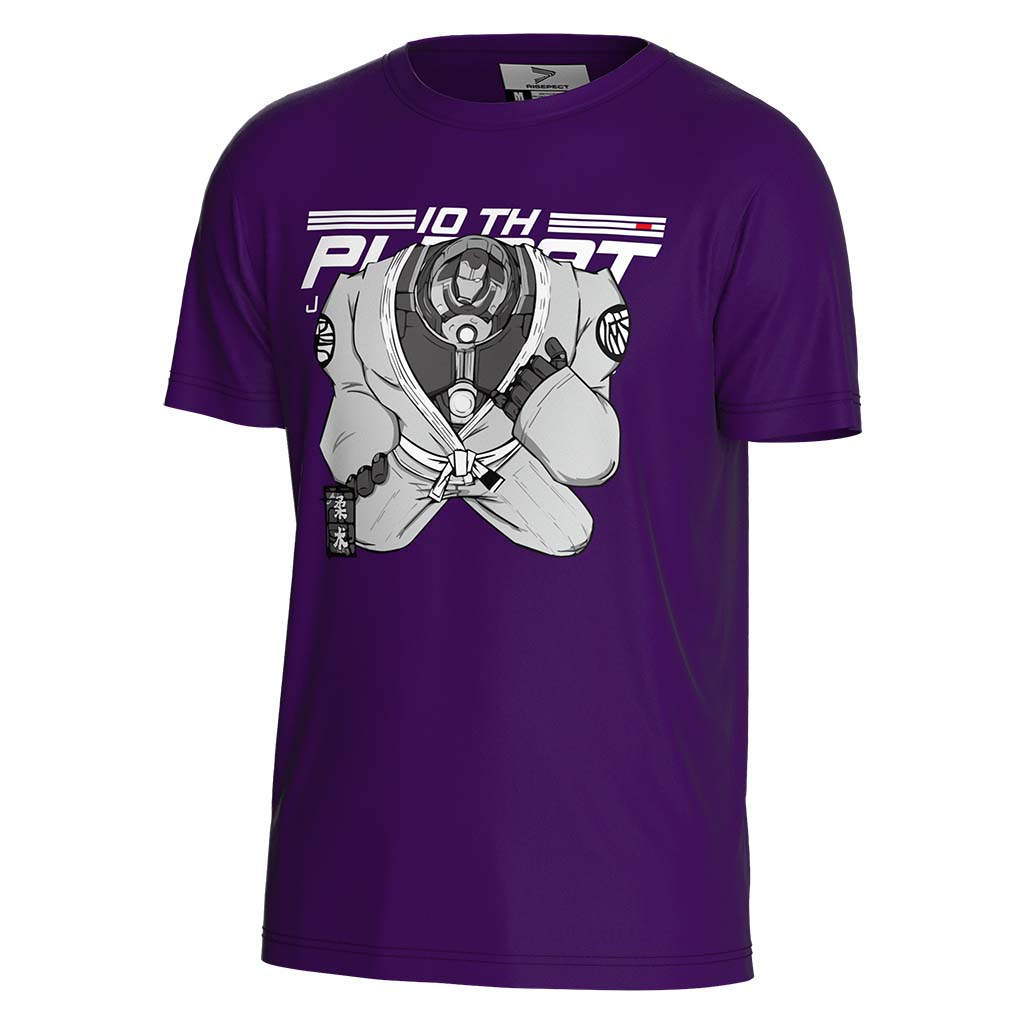 
                Ironman Purple Mma Bjj Jiu Jitsu T Shirts