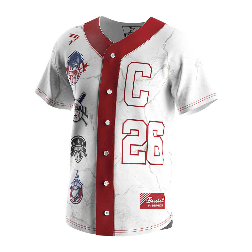 
                custom logo White baseball jersey 2024 new