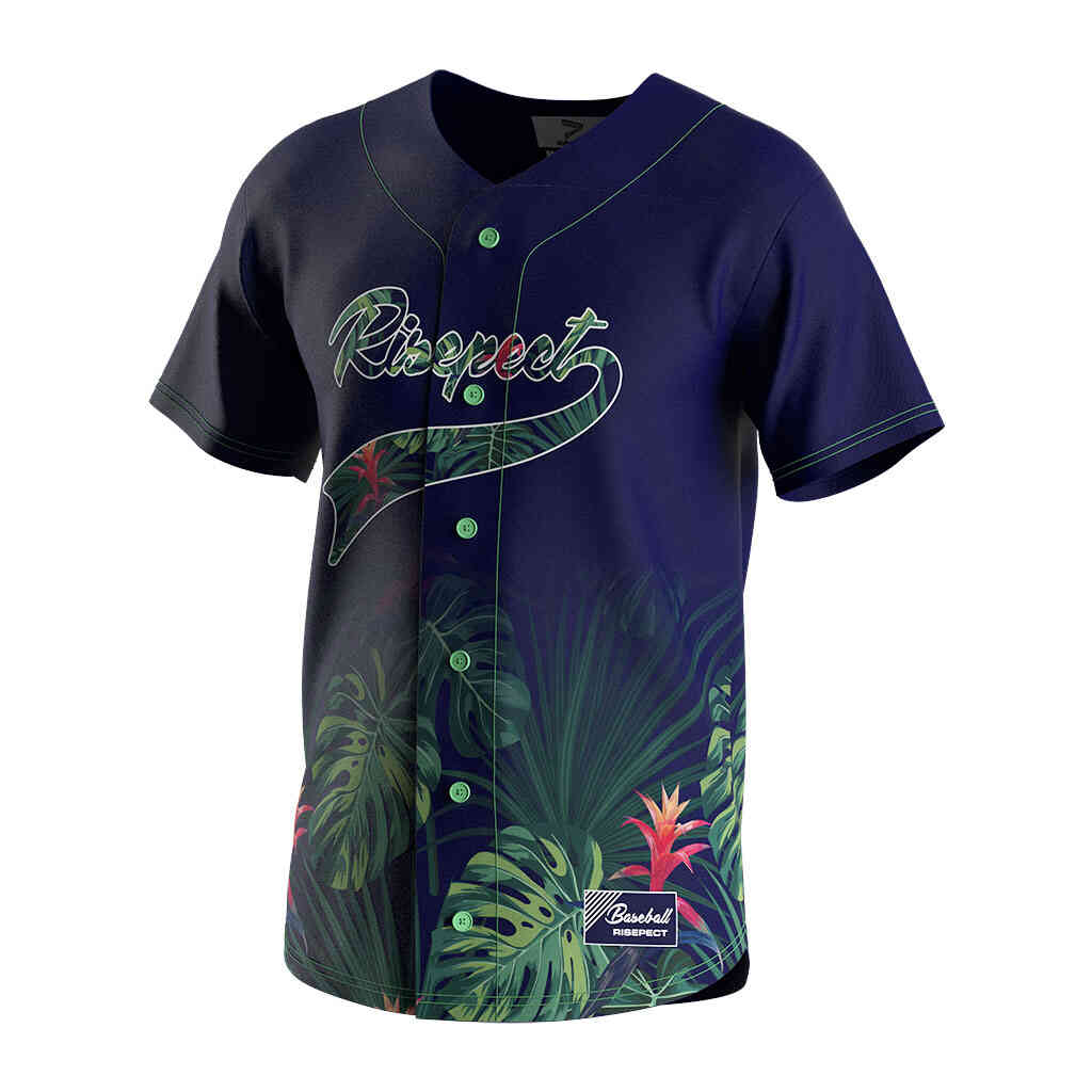 
                custom leaf baseball jersey