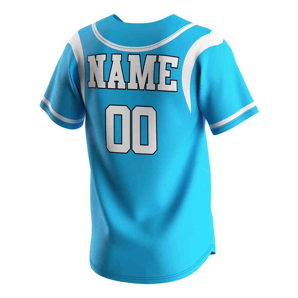 
                Custom Blue baseball jersey
