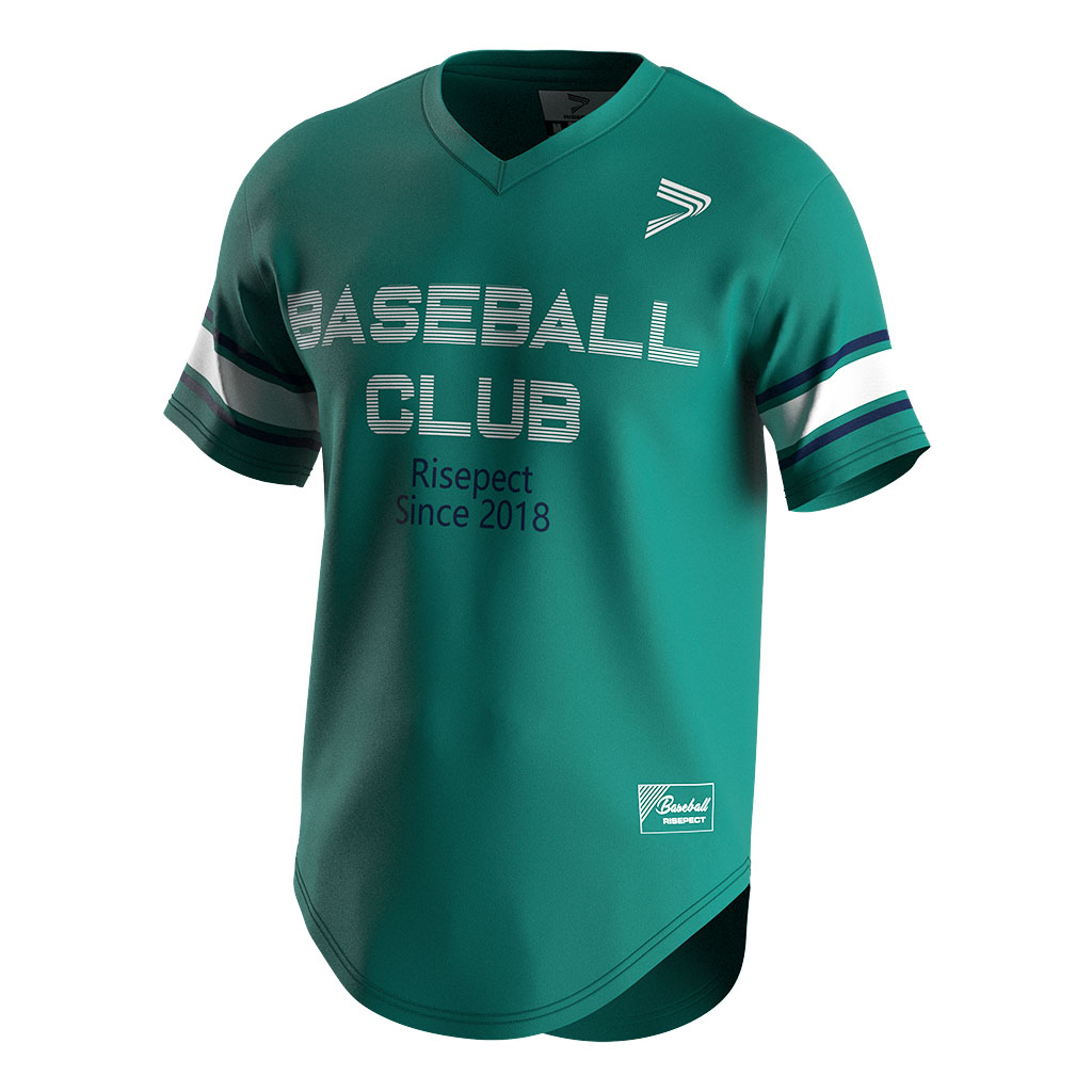 
                 Boy In Uniform V Neck Jerseys Baseball Sleev T-Shirts 