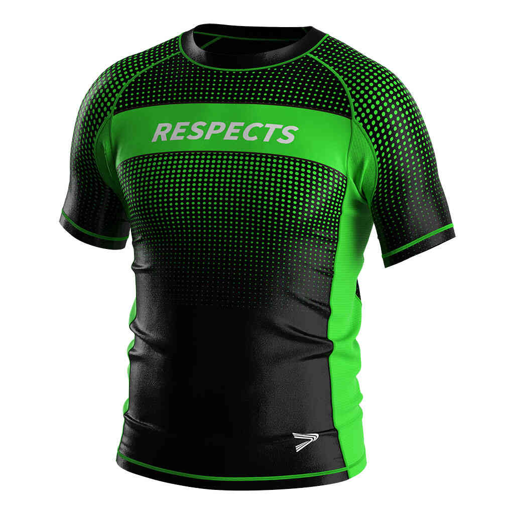 
                compression shirts men fitness quick dry custom rash guard tshirt half sleeve rashguard 