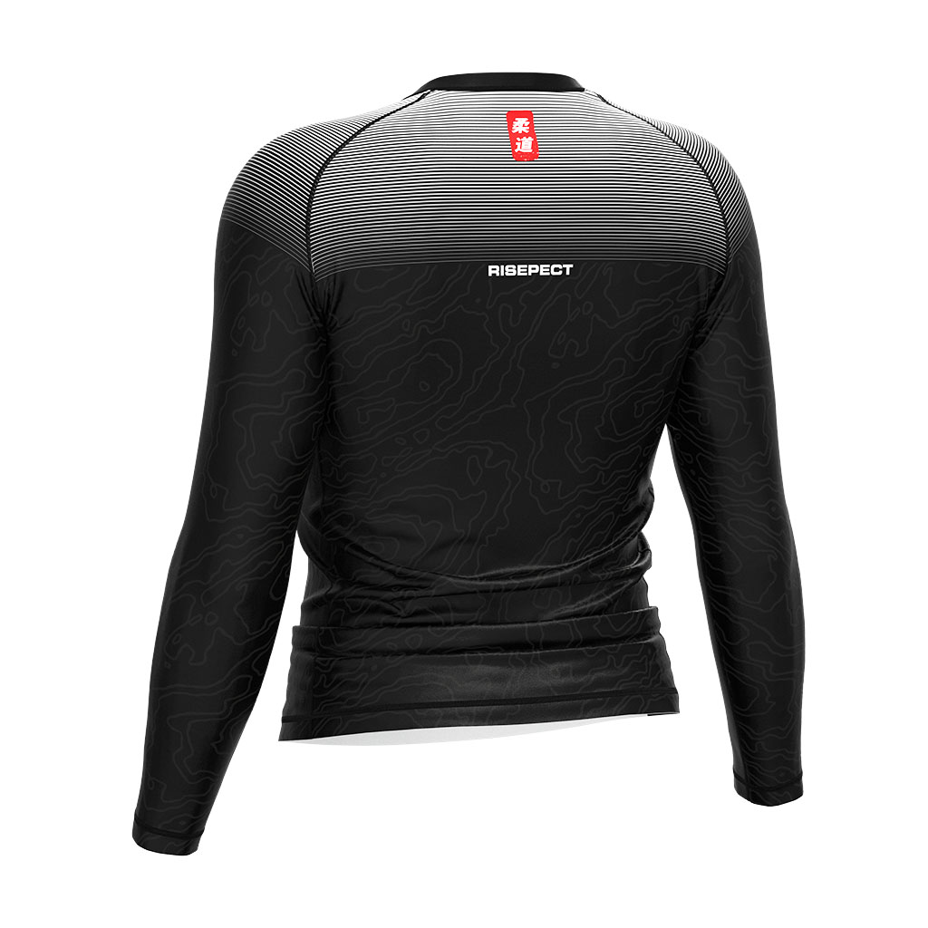 
                Plus Size Rashguard Custom Bjj Long Sleeve Rash Guard Man