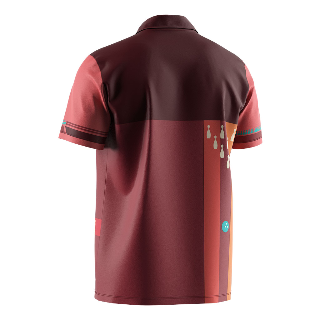 
                Tshirt Top Quality Customized Bowling Shirts Polo T Shirt For Men