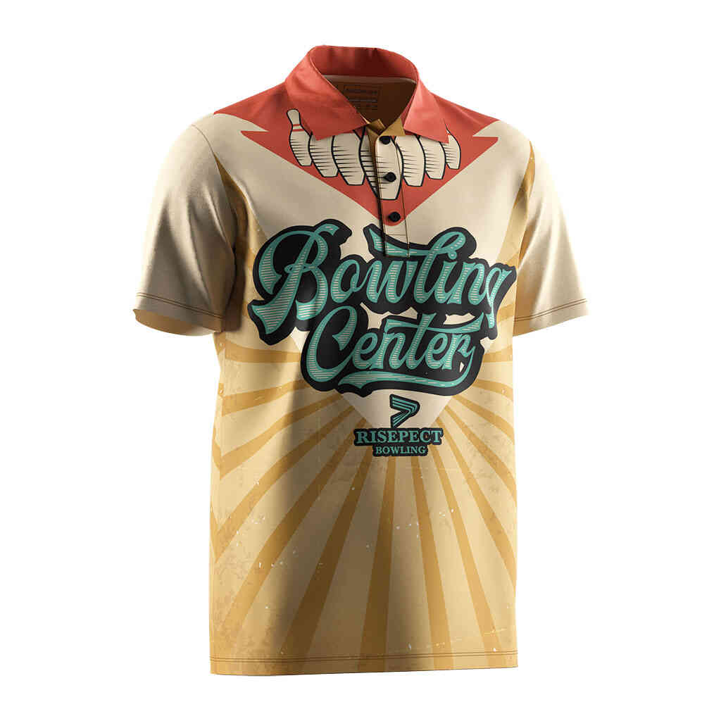 
                Tshirt Vintage Bowling Shirt Custom High Quality Polo Shirts For Men
