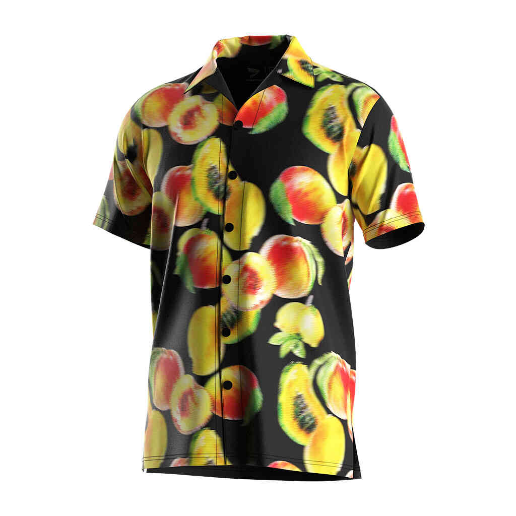 
                T Men S Beach Wear Fashion Hawaiian  Shirt