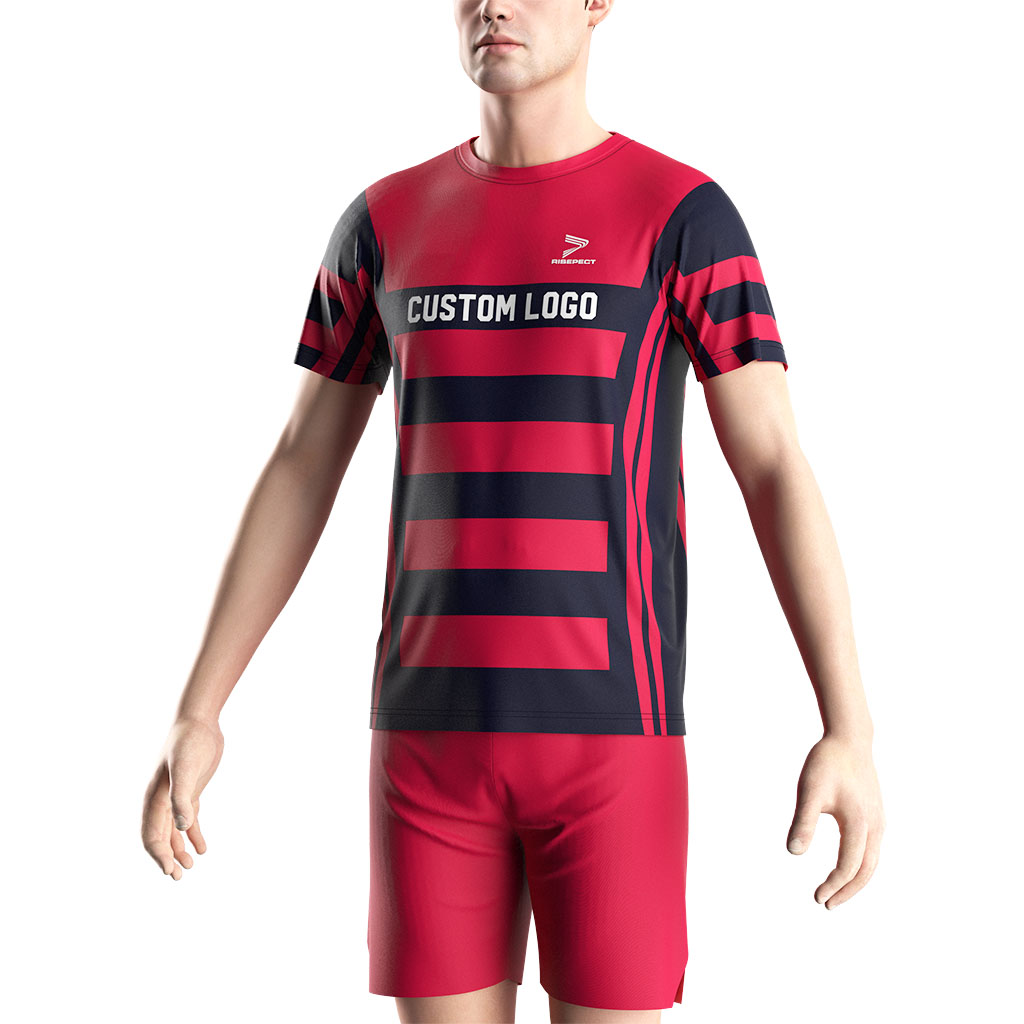 Red Rugby Shirt