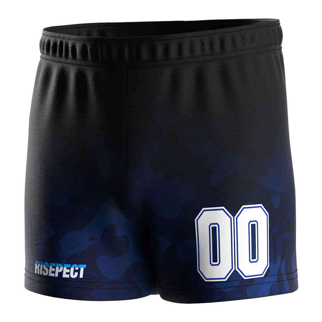
                Retro Jersey Cotton Canvas Rugby Gym Shorts For Men