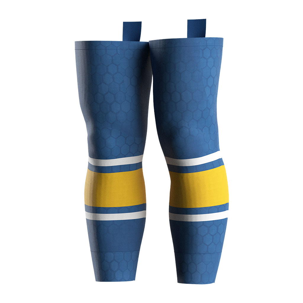 
                Field Spandex/Lycra And Nylon Sublimated Hockey Long Sport Socks With High Elestisity