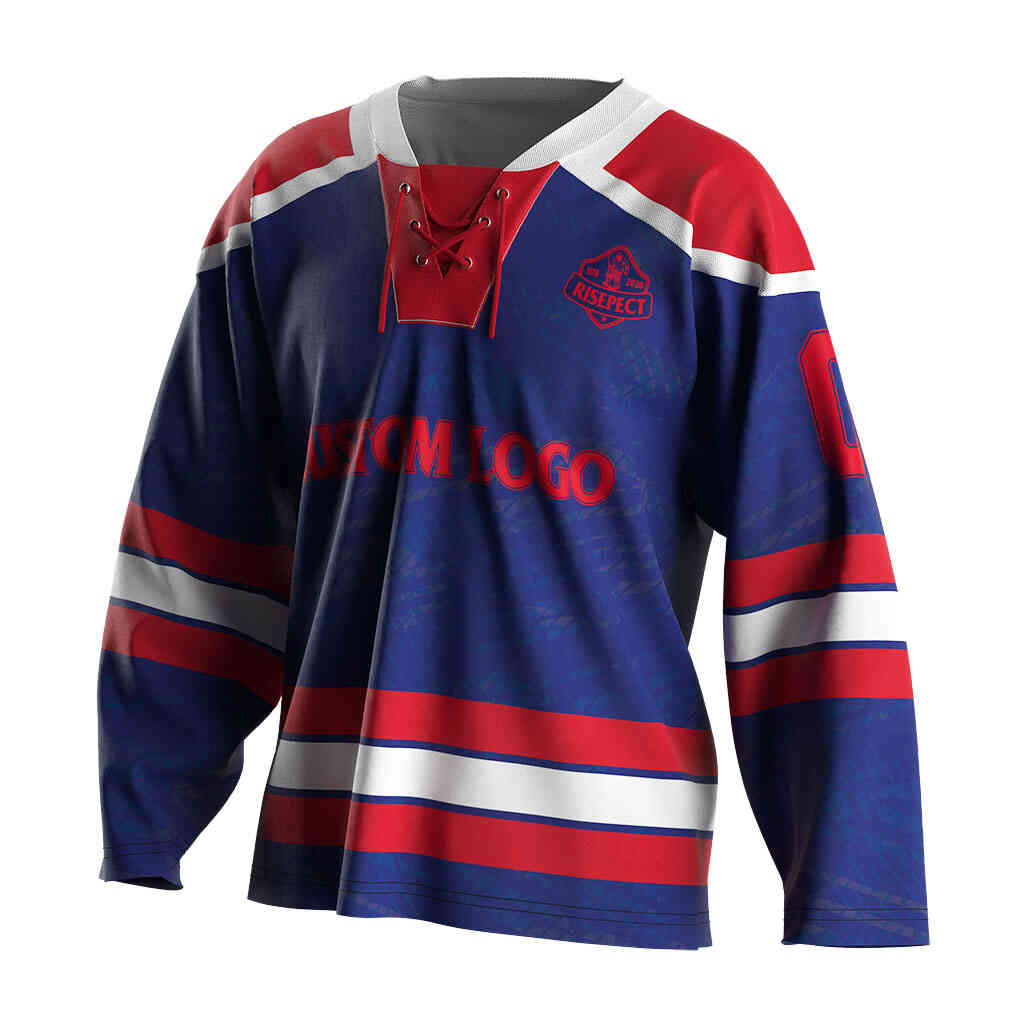 
                Fashion Wear Long-Sleeved Game Suit Youth Hockey Jerseys