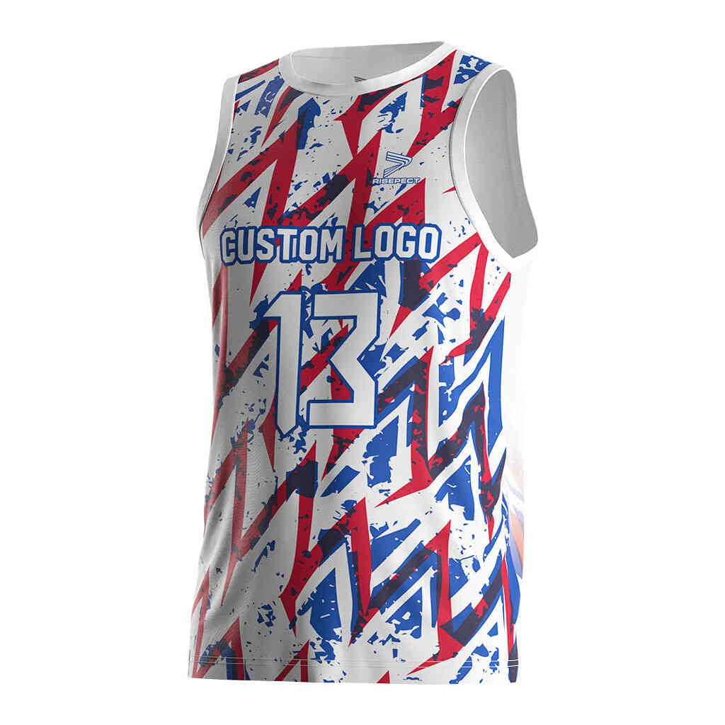 Custom Sublimated Guys Sleeveless Volleyball Jersey