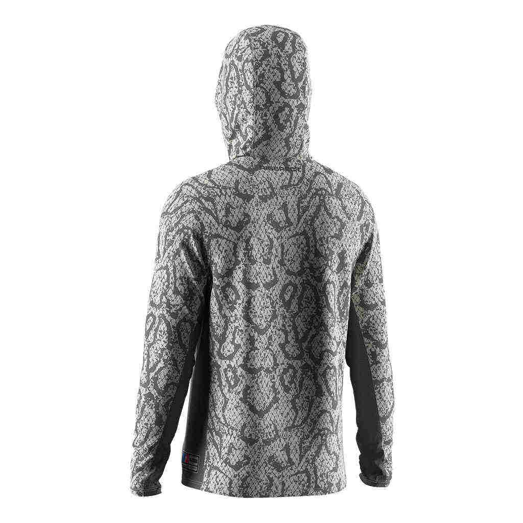 Net Shirts Fish Net Shirts Long Sleeve Midweight Hoodie With Facemask Fishing