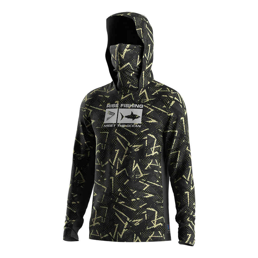 
                Upf 50 Hoodie Performance Shirts Long Sleeve Quick Dry Fishing Shirt With Hood And Face Cover