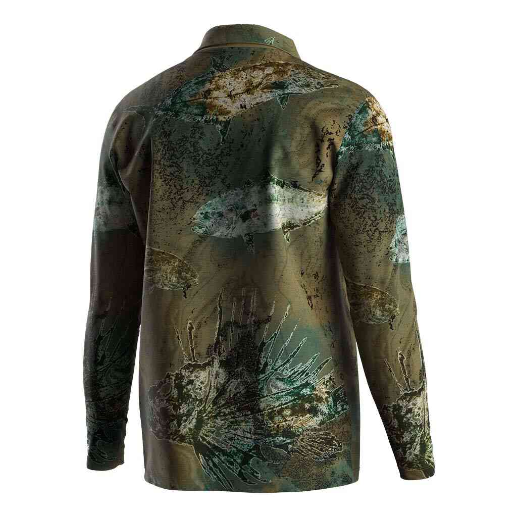 
                Men'S Long Sleeve Soprts Wearing Collar, Clothing, Button T-Shirt Fishing Polo Custom Logo