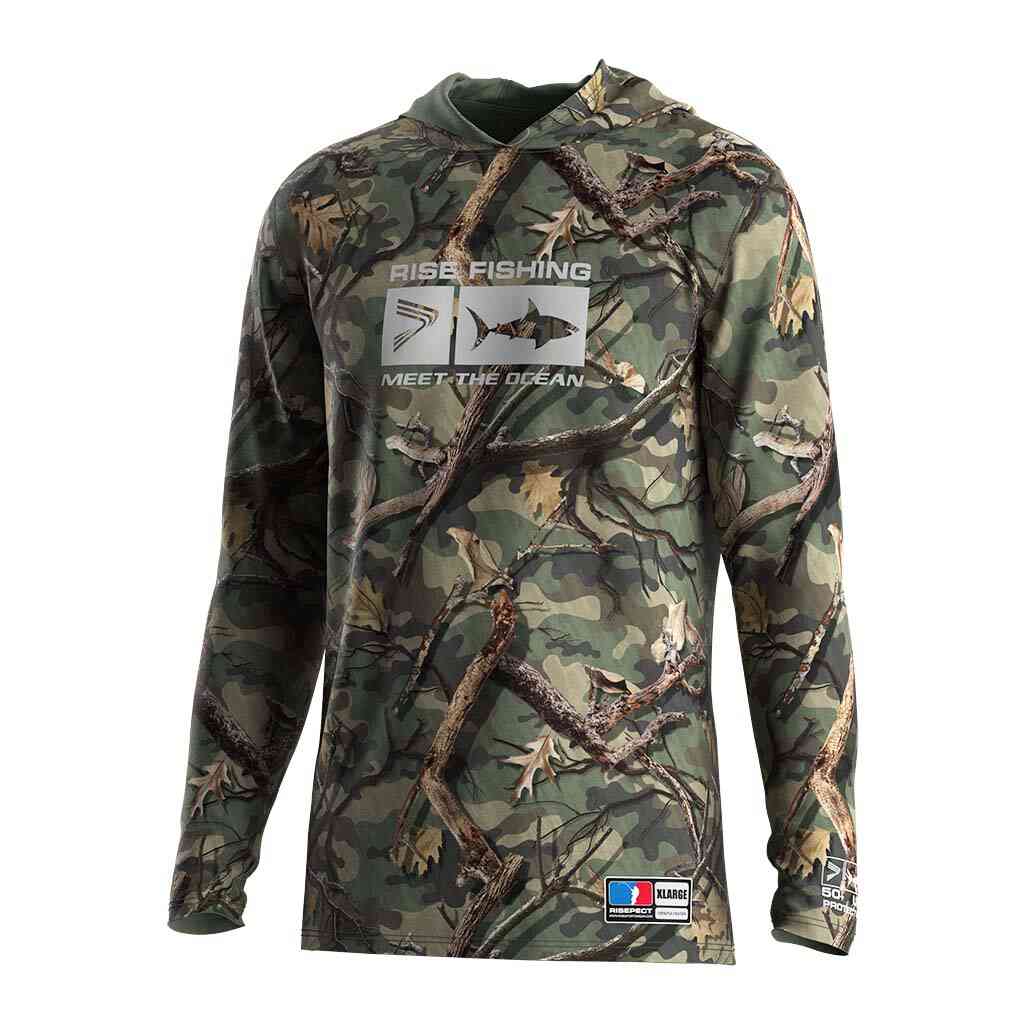 UPF50+ Hooded Shirt Forest