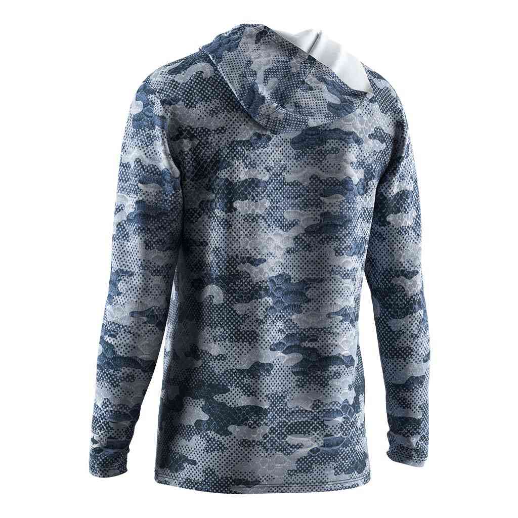 
                Stretchy Shirt Sportswear Jersey Quick Dry Fishing Hoodie
