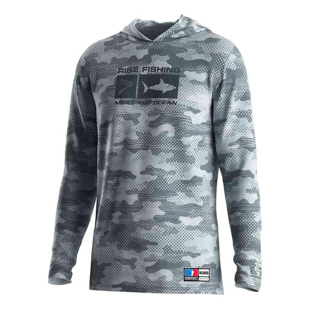 
                T Shirt Longlseve Rain Resistant Jersey Uv Fishing Hoodie