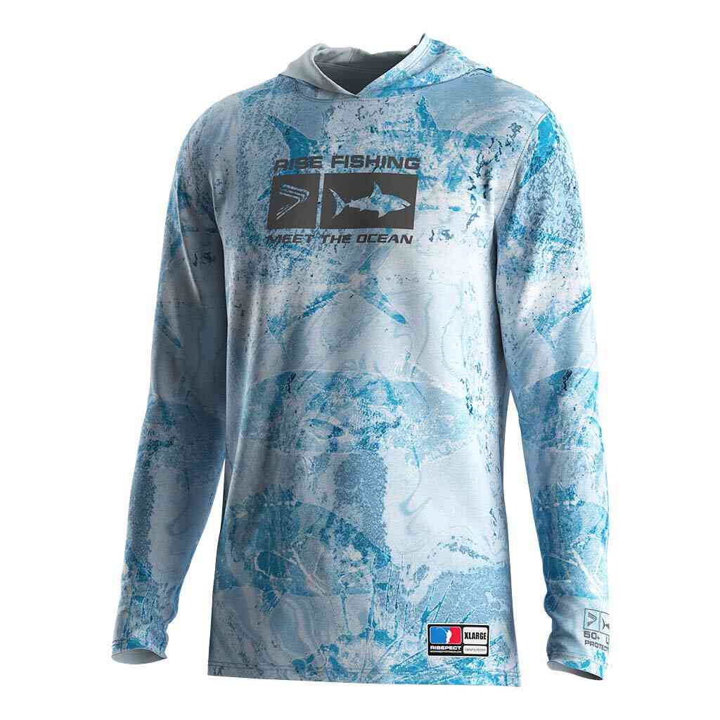 
                T Fish Print Custom 5Xl Jerseys Fishing Shirt With Hoodie