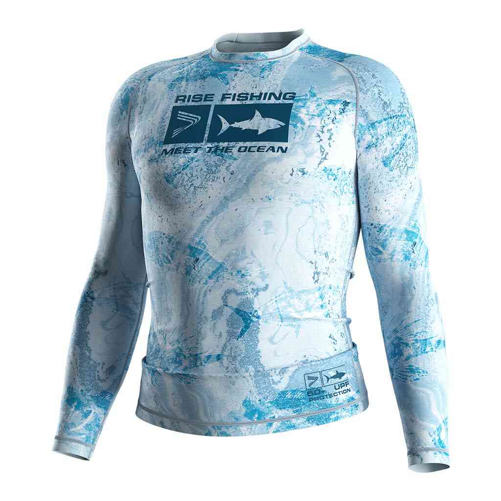 
                Long Sleeve T Shirt Custom Rash Guard Swimming Wholesale Fishing Shirts