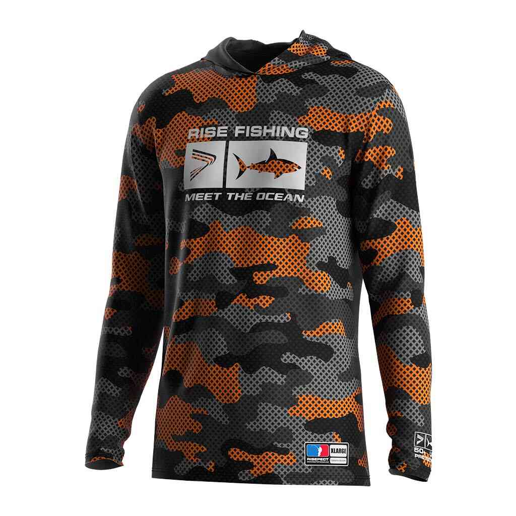 
                Hooded Bass Shirt Custom Jersey Sublimation Hood Fishing Clothing