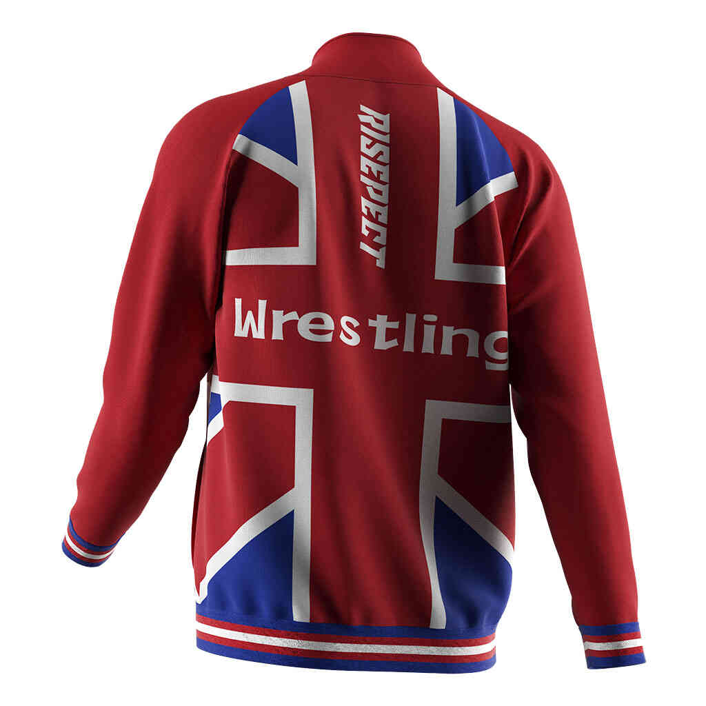 
                Sublimation sport custom logo zip up sweat jacket with zipper