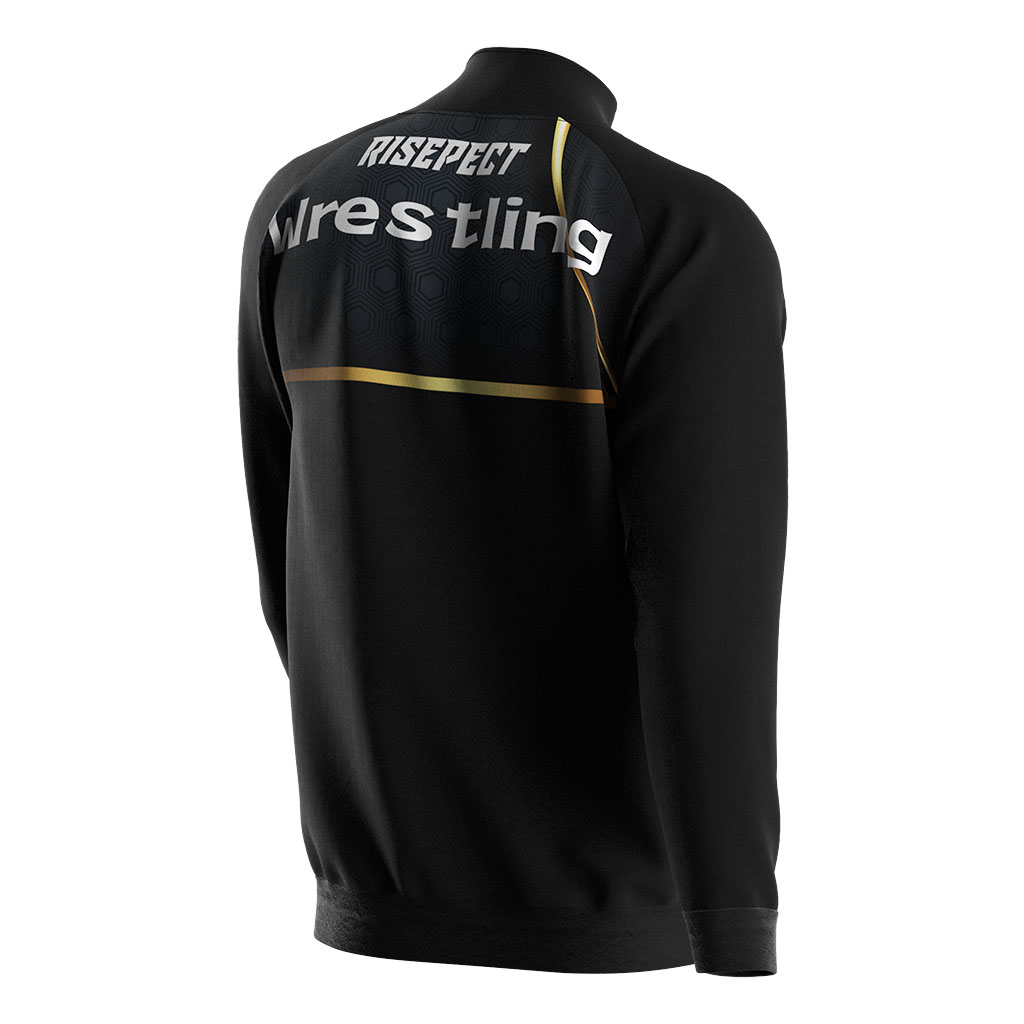 
                wrestling outdoor sport hoodies sweat jackets zip up jacket custom
