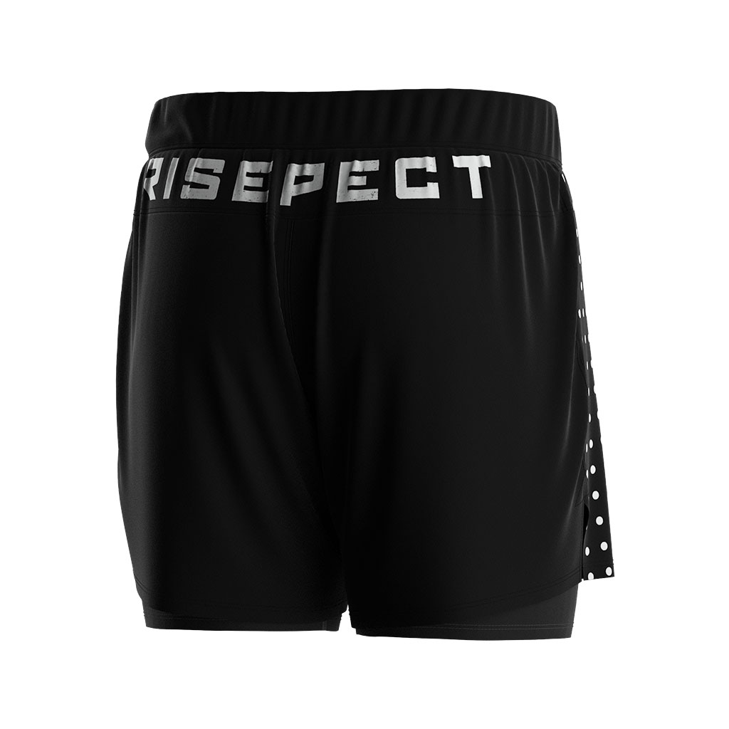 
                Men'S Workout With Liners Matching Double Deck Shorts Shirt 2 In 1 Running Gym Short Pants Men Mesh Custom