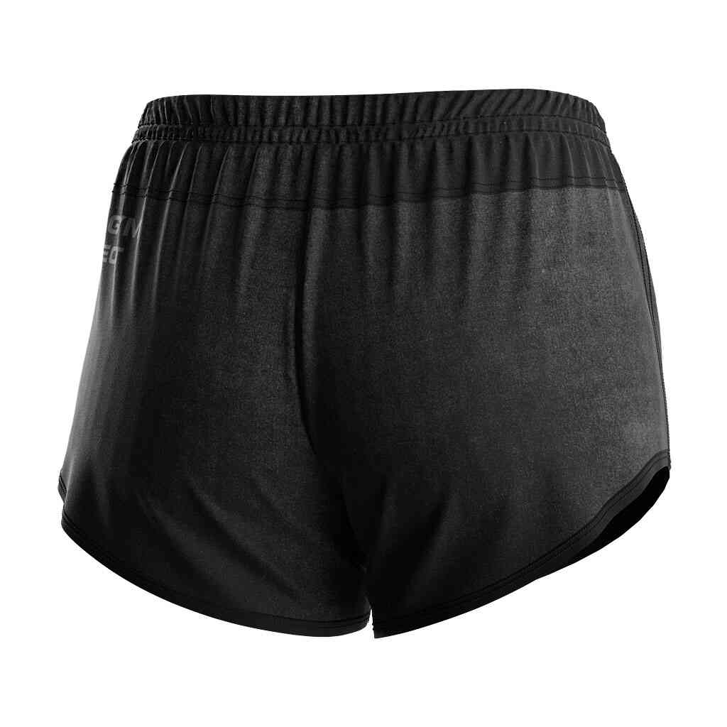 
                Training Loose Fit Sports Woman Gym Black Workout Shorts For Women