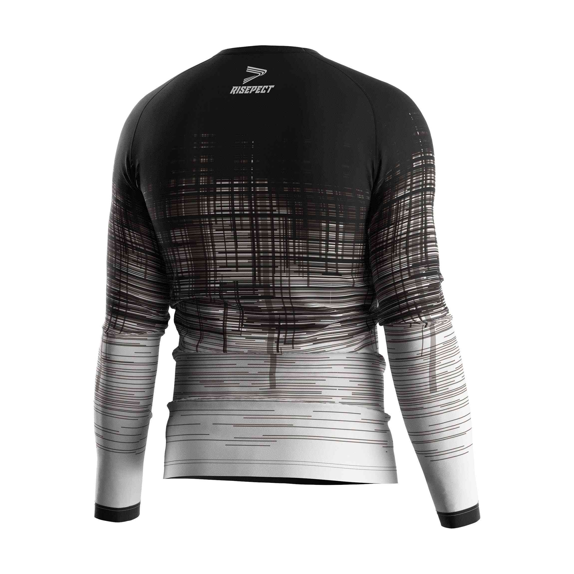 
                Seamless Gym Wear Sports T Shirt Men Compression Shirts Long Sleeve