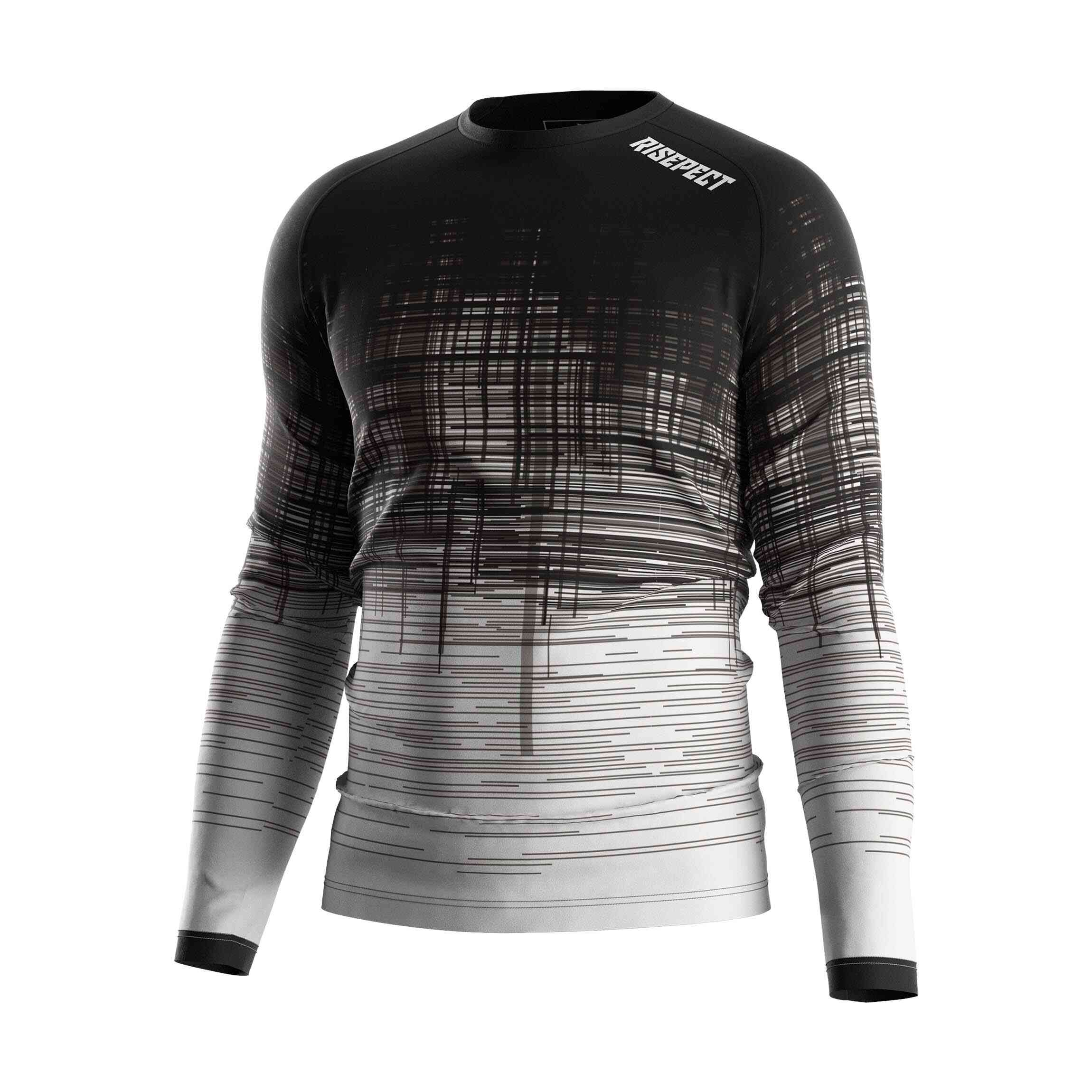 
                Seamless Gym Wear Sports T Shirt Men Compression Shirts Long Sleeve