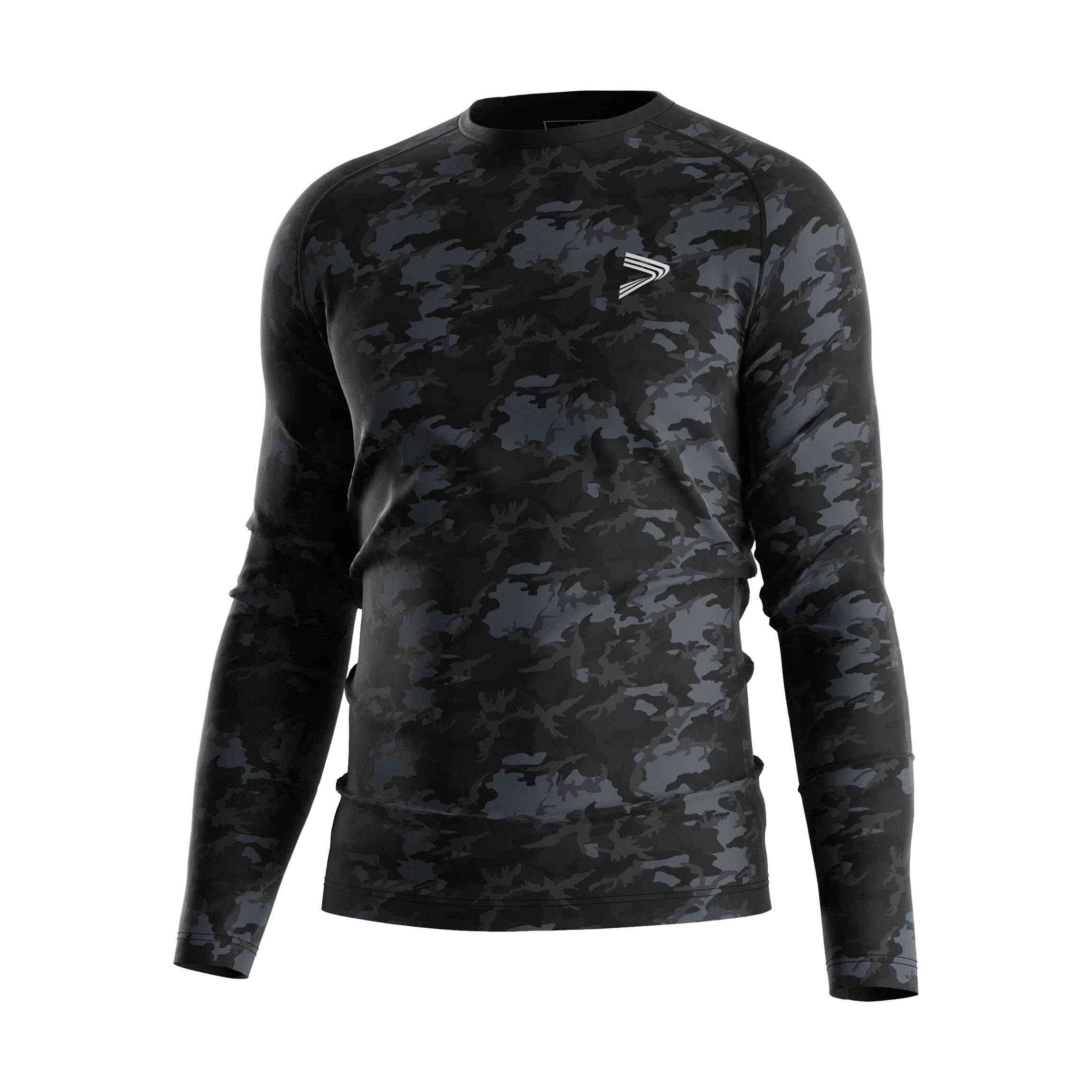 
                Premium Gym Wear Dryfit T-Shirts Sports Compression Men'S Functional Shirt Long Slee