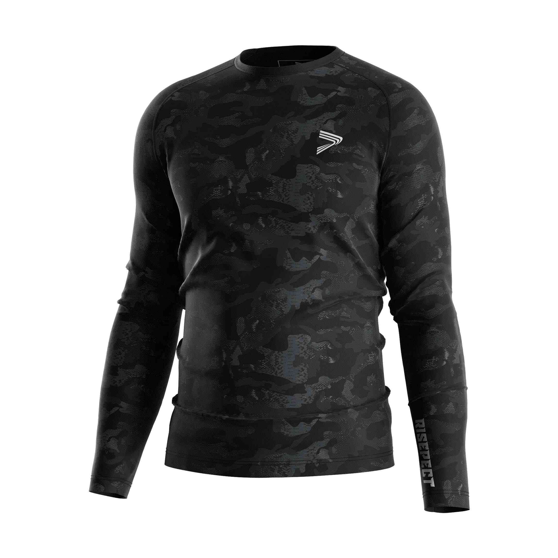 
                High Quality Gym Wear Compression Men'S Functional Shirt Long Sleeve Sport Shirts For Men