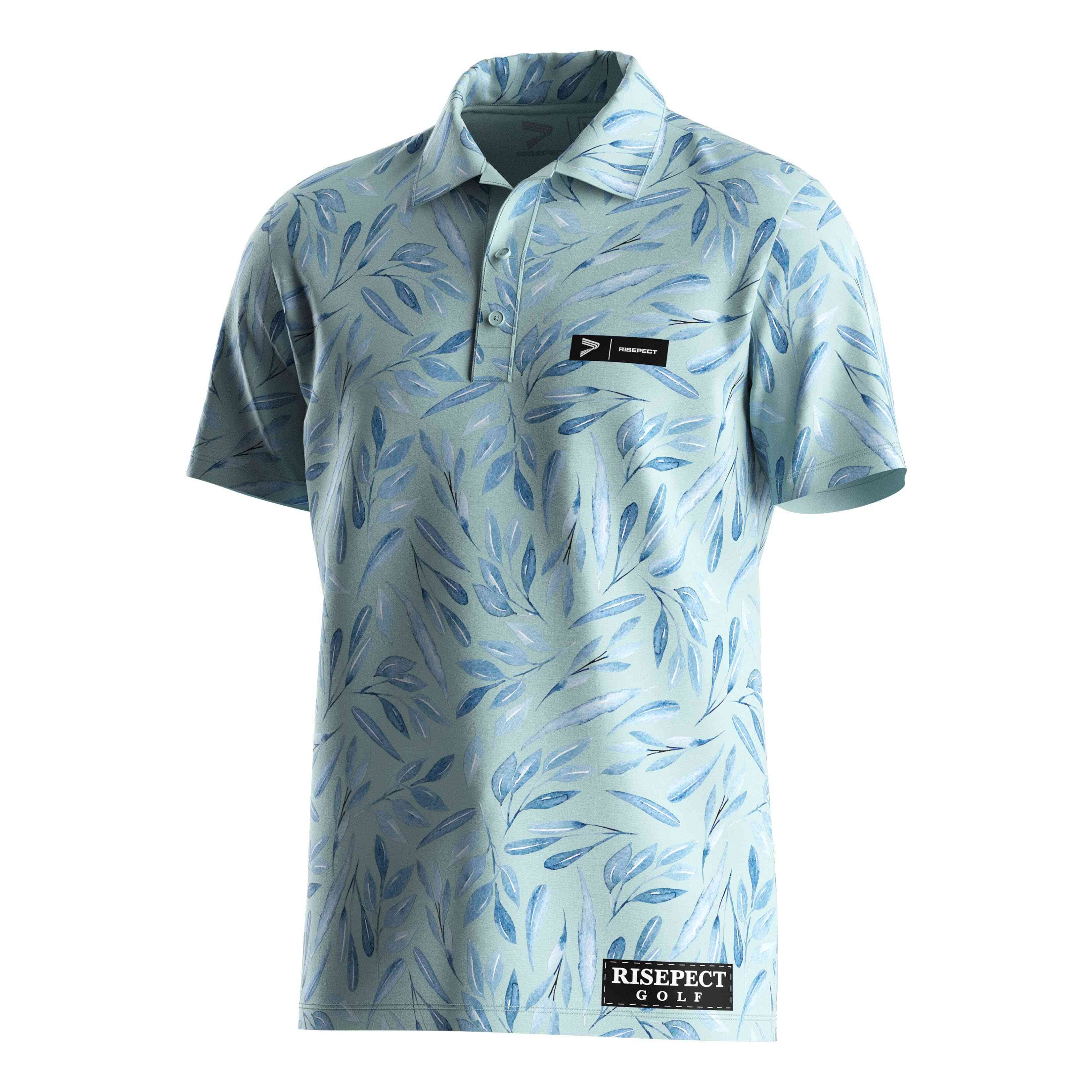 Short Sleeve Button Golf Polo