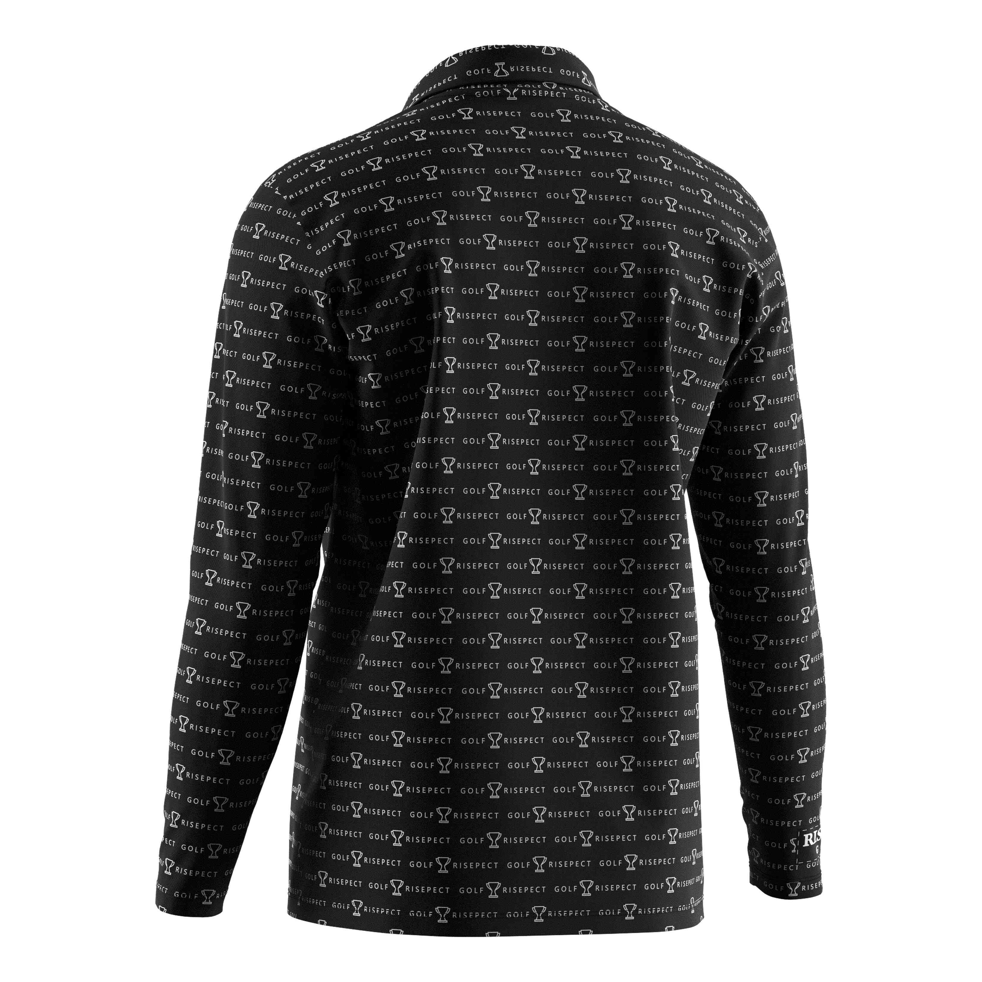 
                Black Long Polyester With Golf Custom Logo T Shirts Men'S T-Shirt Polo Shirt