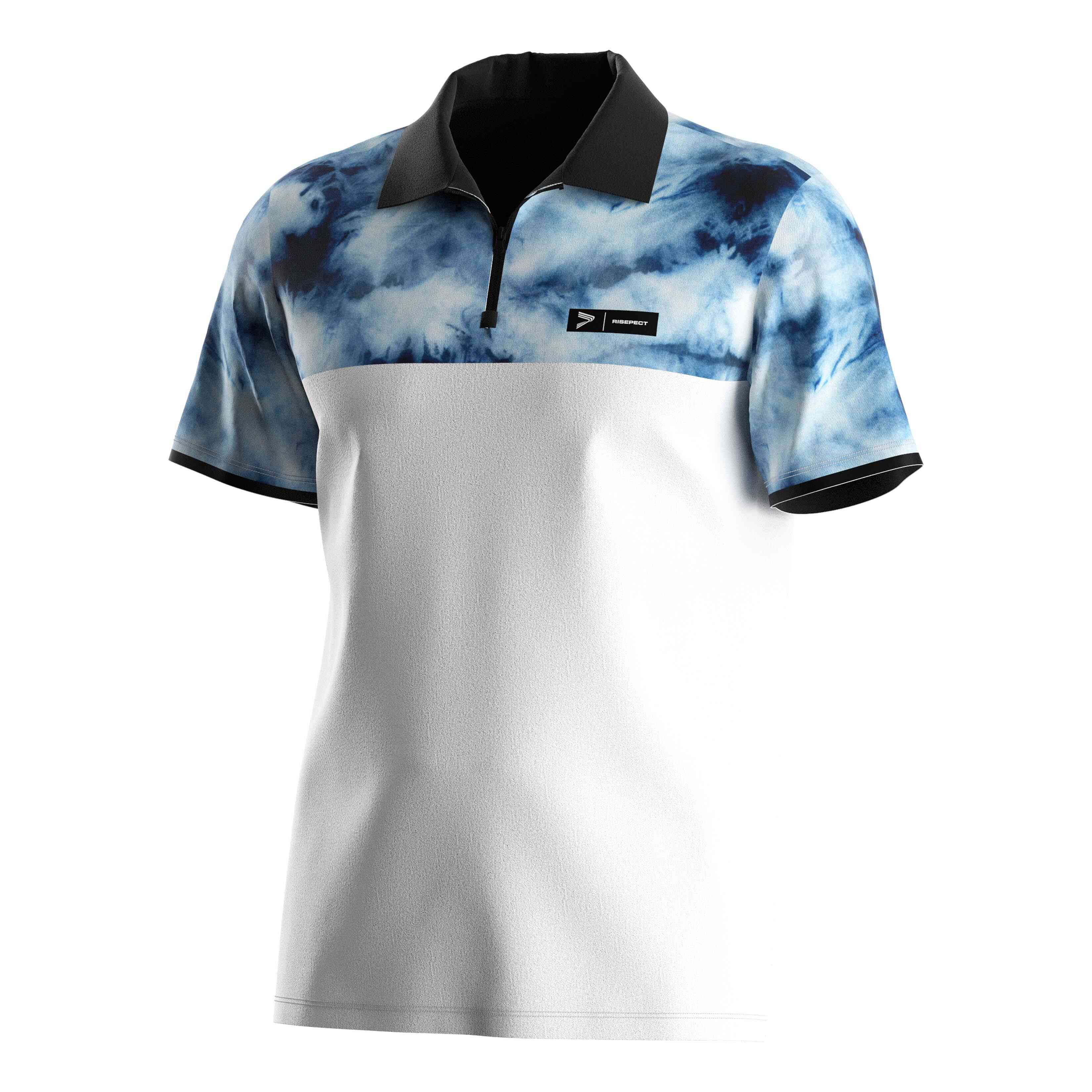 
                100 Polyester Shirts Zipper Shirt Polo T-Shirts For Men And Women