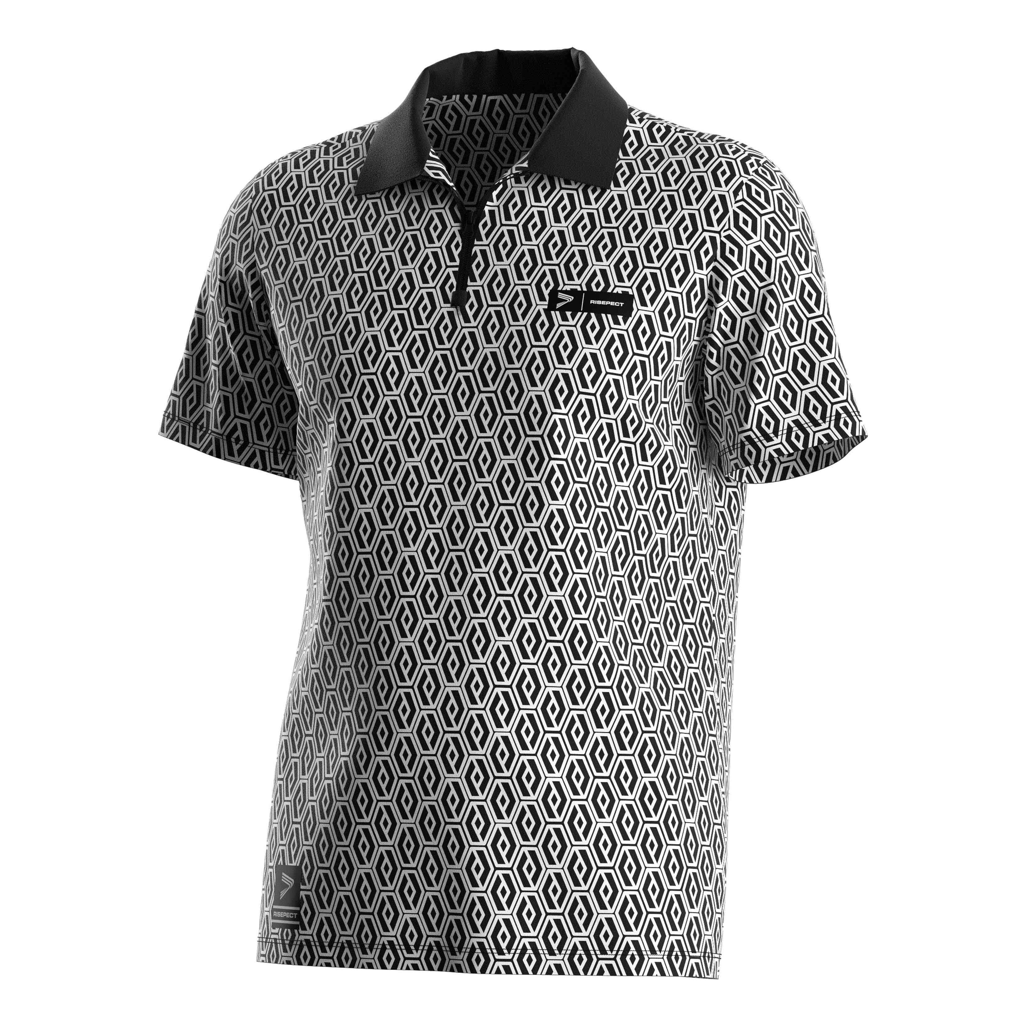 
                Men'S Printed 100 Polyester Sublimation Custom Shirt Polo Shirts With Zipper
