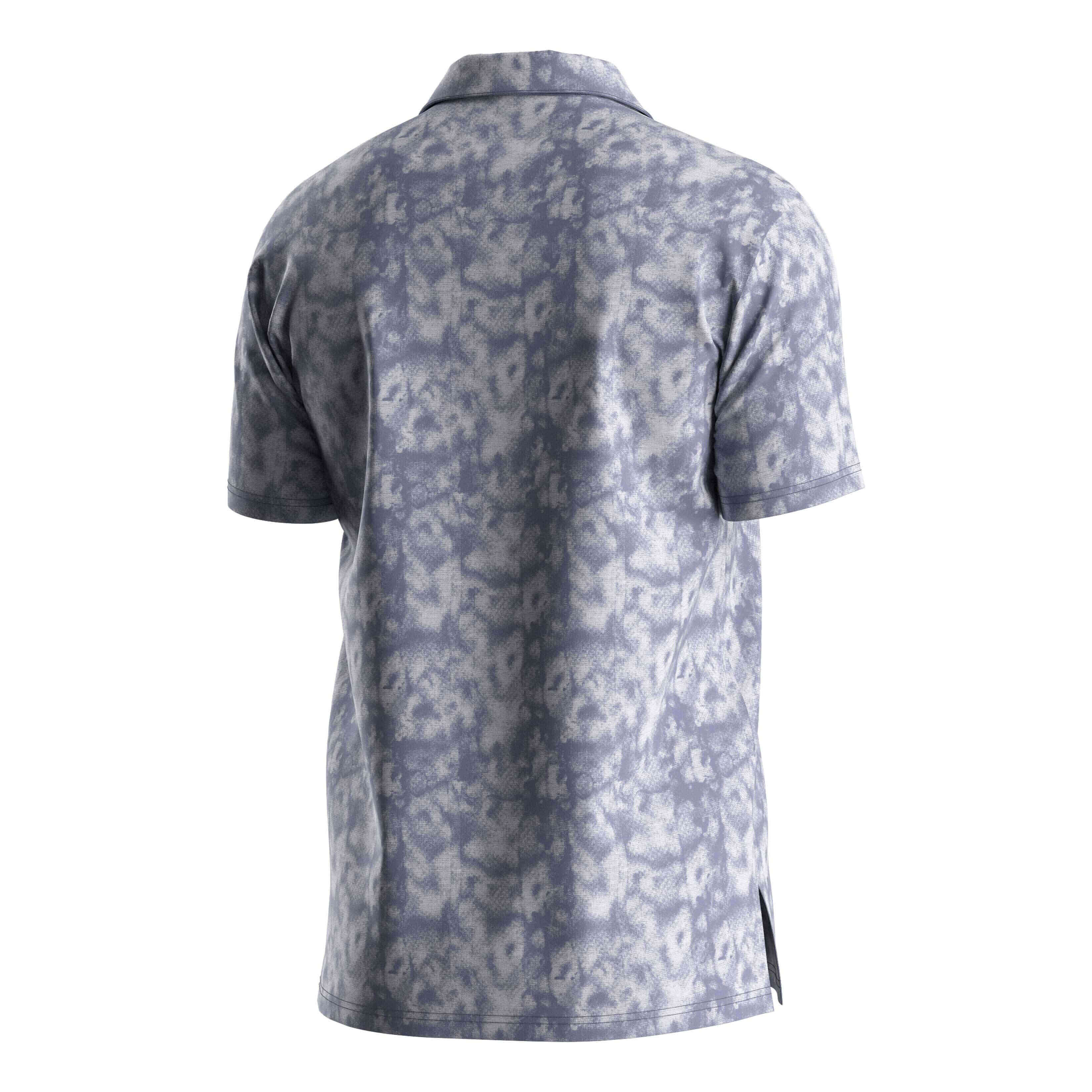 
                RISE custom beach shirts irregular distribution of purple magnified cells beach wear V Neck short sleeves button up