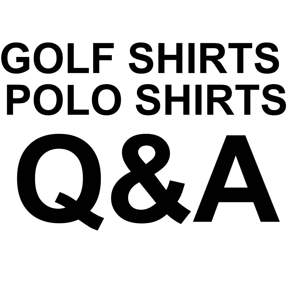 
                Are golf shirts and polo shirts the same