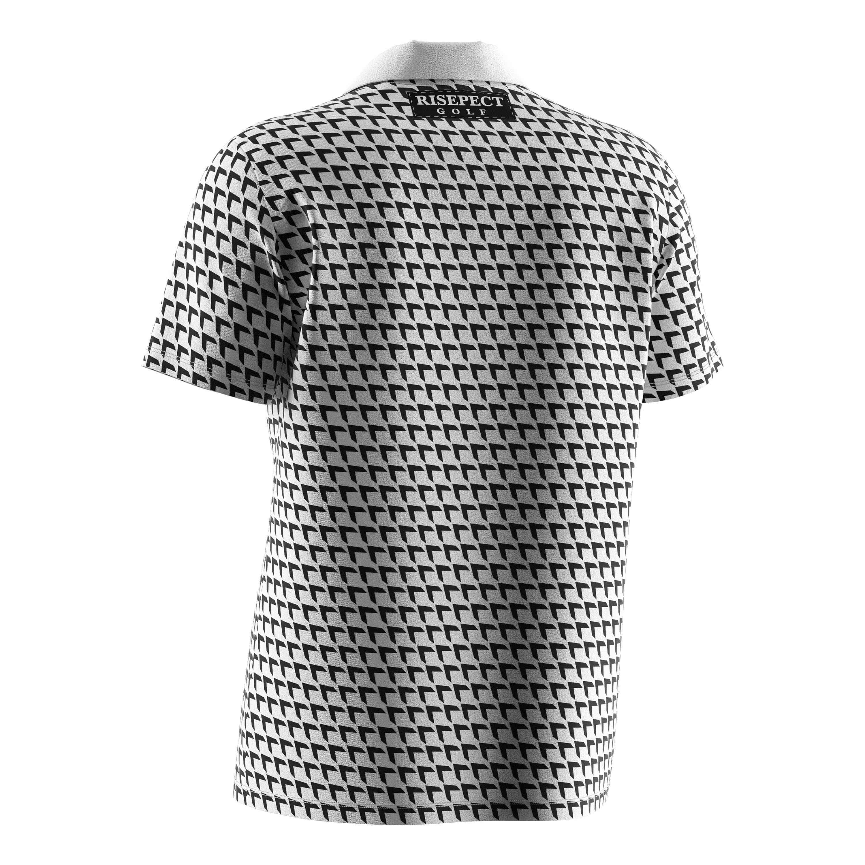 
                RISE personalized golf shirts wholesale classic zipper gray polo shirt