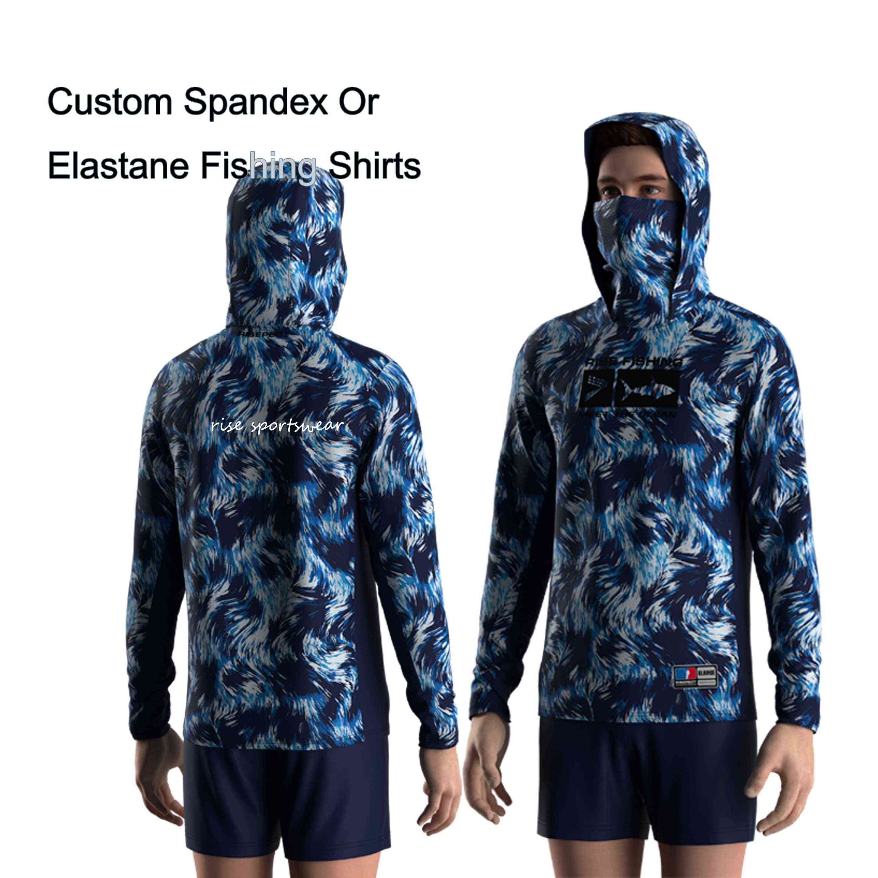 
                What about custom spandex or elastane fishing shirts?
